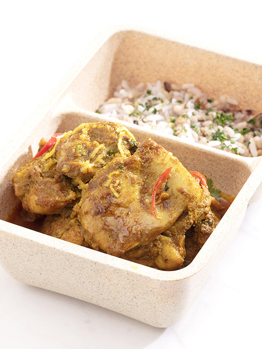 Indian Chicken Curry with Brown Rice