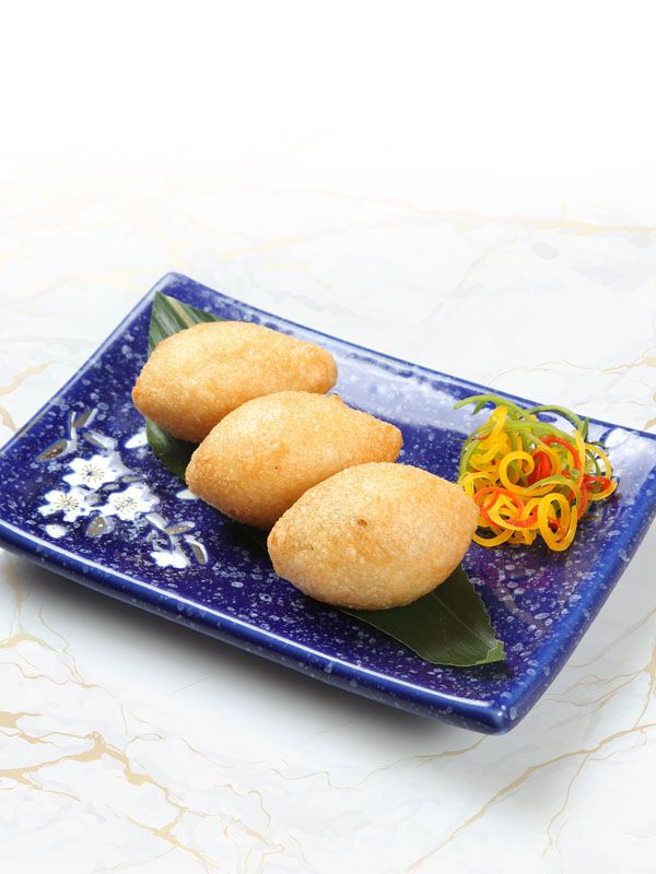 Deep-fried Minced Pork Glutinous Rice Dumplings (3pcs)